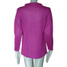 Vintage sweater Deadstock Purple Violine thick yaw y2k