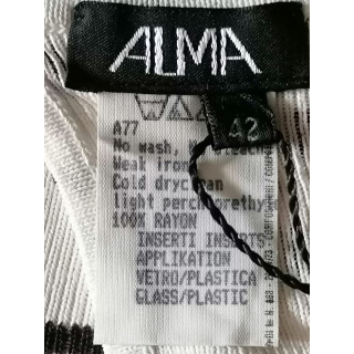 ALMA Gemaakt in Italië - Grafische Top Y2K Deadstock