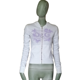 Von & Milliarden Dolce & Gabbana Y2K - Deadstock in Italien hergestellt, Zip Sweatshirt