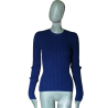 Simultaneous Archief - Cobalt Deadstock Cobalt Ribbed Pullover