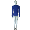 Simultaneous Archivio - Deadstock Cobalto Cobalto Pullover a coste