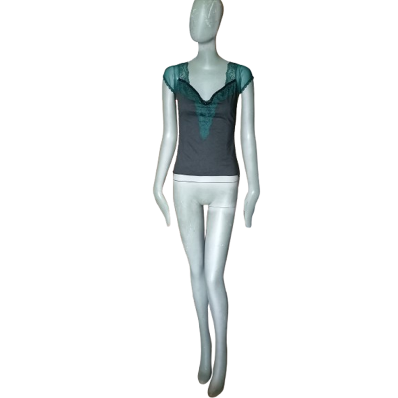 Ellus Jeans Deluxe - Top Lace & Mesh Deadstock Y2K Made in Brasile