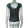 Ellus Jeans Deluxe - Top Lace & Malha Deadstock Y2K Feito no Brasil