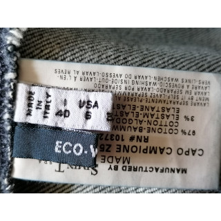 Armani Jeans AJ Archive PE 2004 Capo Campione Denim Rock