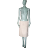 Victor Alfaro - Beige Wollnetzrock in Italien, NWT
