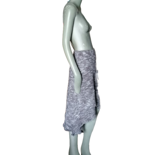Vintage asymmetrische Rock Mohair Adigia Collection Y2k