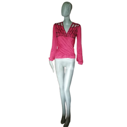 Ambre Babzoe RAY 906 Ruby – Haut Cache-Cœur Deadstock Circa 2007/08