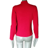 Vintage Pull Misis Y2K Fucsia con flores brillantes