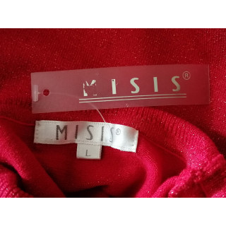 Vintage tira misis y2k fucsia con fiori scintillanti