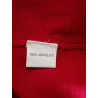 Vintage tira misis y2k fucsia con fiori scintillanti