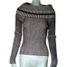 Italienische Ripper-Mesh-Pullover-Clips - Viscose & PBT-Elite