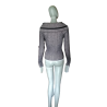 Italienische Ripper-Mesh-Pullover-Clips - Viscose & PBT-Elite