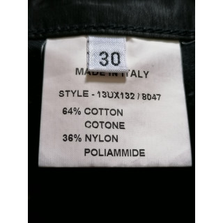 Bikkembergs Archief broek 2003 Zwart laterale ritssluiting