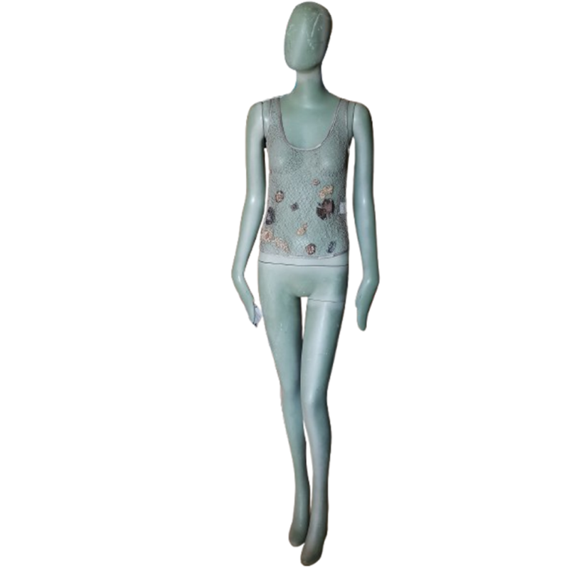 Jiwon Park Archive Débardeur Résille Brodé Y2K 2001-2002