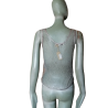 Jiwon Park Archivo Bordado Bordado Tank Top Y2K 2001-2002