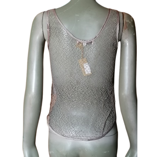Jiwon Park Archive Geborduurde geborduurde tanktop Y2K 2001-2002