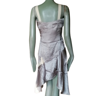 Antonio Berardi 2die4 SS2004 Robe Archive Deadstock 100% Soie