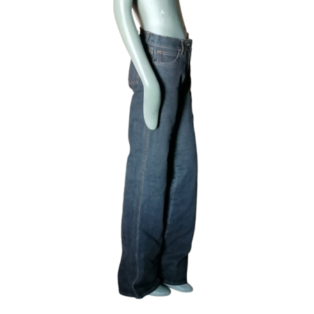 Vintage anthracite jeans Oppio Made in Italy Archive - Wide Y2K Cup