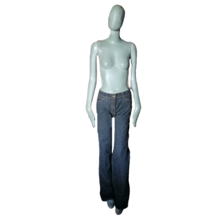 Calça jeans antracite vintage Oppio Feito em Itália Arquivo - Wide Y2K Cup