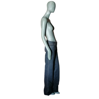 Jean anthracite vintage Oppio Archive Made in Italy – Coupe large Y2K