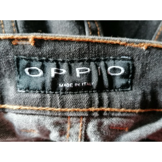 Vintage Anthrazitjeans Oppio Hergestellt in Italien Archiv - Wide Y2k Cup