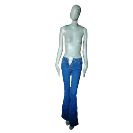Louro de jean Oppio Moda feita em Itália Deadstock Y2K