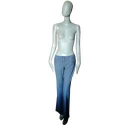 Marina Rinaldi Voyage - Vintage Gradient Denim Hose Y2k