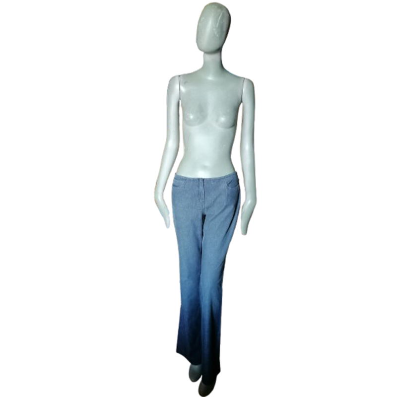 Marina Rinaldi Voyage - Vintage Gradient Denim Pants Y2K