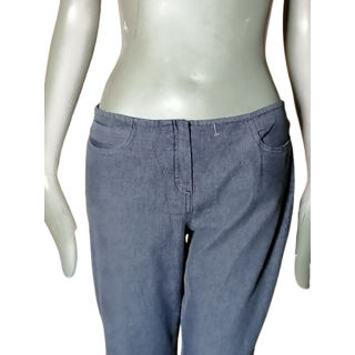 Marina Rinaldi Voyage - calças jeans de gradiente vintage y2k