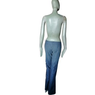 Marina Rinaldi Voyage - Pantaloni denim sfumati vintage Y2K
