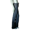 Jean flare y2k oppio feito na Itália Dark Indigo Denim