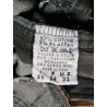 Jean flare y2k oppio feito na Itália Dark Indigo Denim