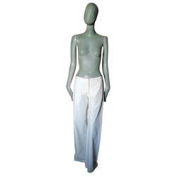 Bikkembergs Archiv 2000er - Weißes Blumenmuster Deadstock