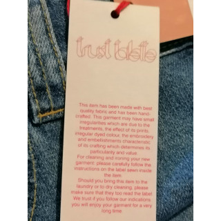Retro jeans pants Trust Toilette Article 2512
