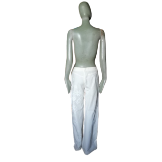 Bikkembergs Archive 2000s - White Floral Pattern DeadStock