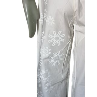 Bikkembergs Archive 2000s - White Floral Pattern DeadStock
