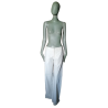 Bikkembergs Archivio 2000s - Tendaggio bianco motivo floreale