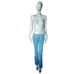 Dirk Bikkembergs Archiv 2002 Deadstock Jean Stone Blue Waw Y2k