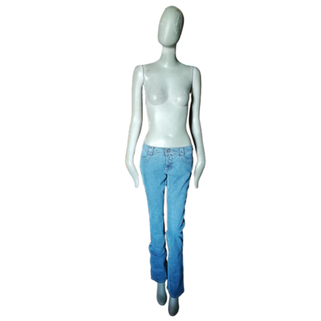 Dirk Bikkembergs Archive 2002 Deadstock Jean Stone Blue Wash Y2K