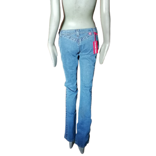 Dirk Bikkembergs Archiv 2002 Deadstock Jean Stone Blue Waw Y2k