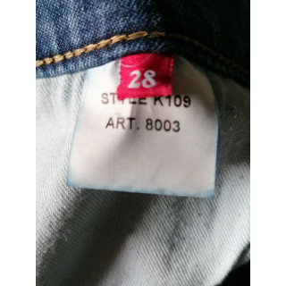 Dirk Bikkembergs Arquivo 2002 Deadstock Jean Stone Blue Wash Y2K