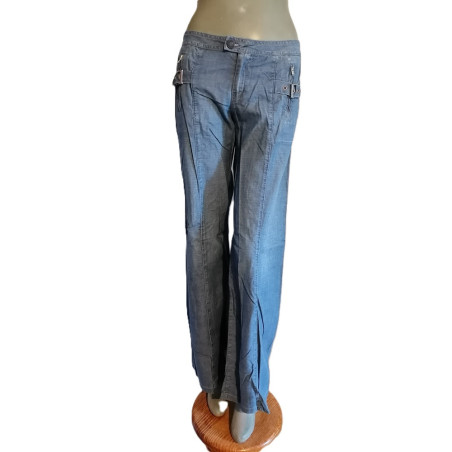 Jeans broek Indian Rose Grappige kant omhoog