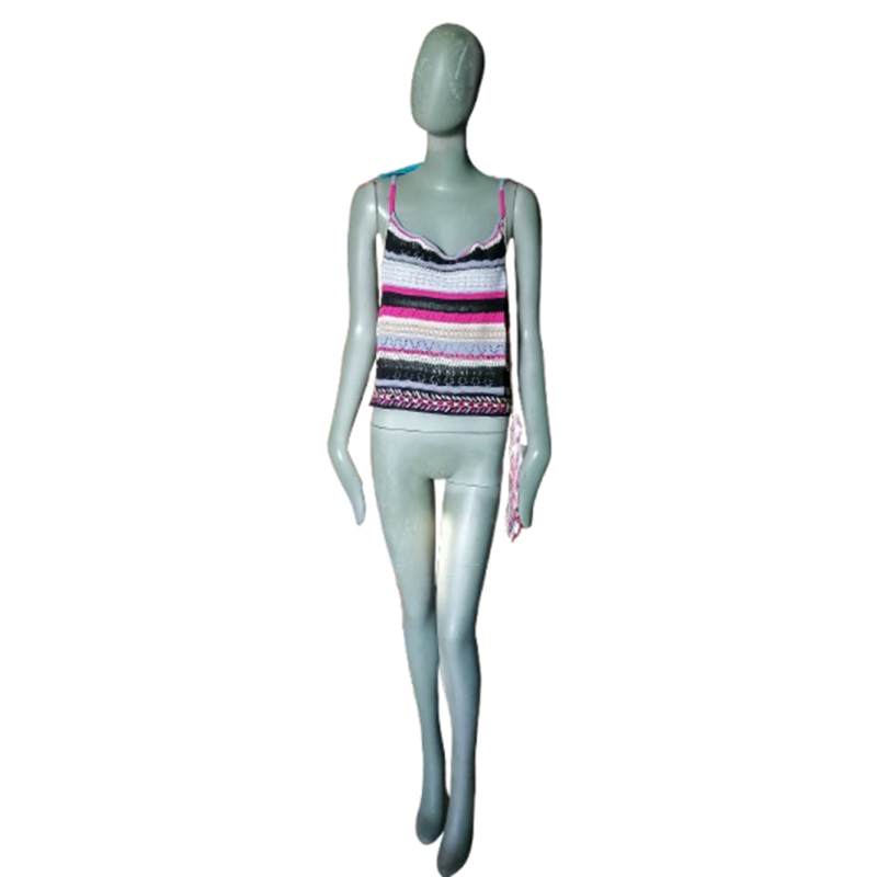 Top vintage Voyage door Marina Rinaldi 2003 - Y2K Deadstock Mesh
