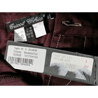 Tricot Chic Y2K Archive Pants Made in Italy - 100% katoenadstock