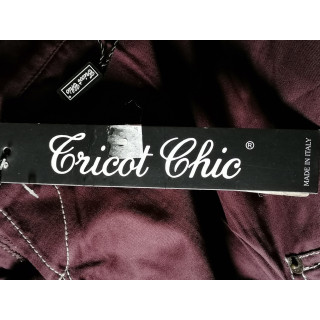 Tricot Chic Y2K Archive Pants Made in Italy – 100% Cotton Deadstock