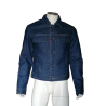Bikkembergs Aw Archive - Feito em Itália Deadstock feita na Jaqueta Denim Itália