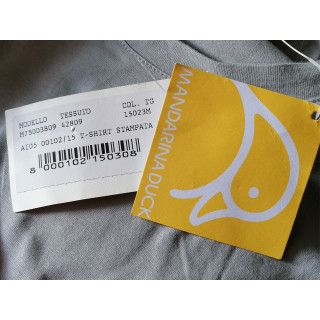 Mandarina Duck Archivio - T-shirt a maniche lunghe manica lunga in cotone 100%