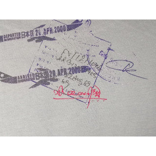 Mandarina Duck Archiv - Passport Deadstock T-Shirt Vor 2008