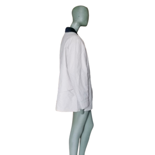 Chaqueta Damart Vintage blanco con contraste col