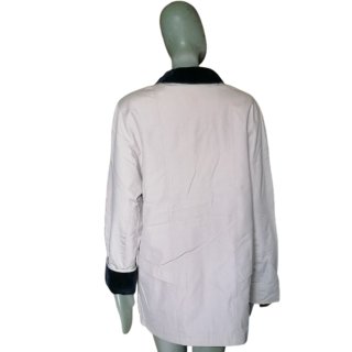 Chaqueta Damart Vintage blanco con contraste col